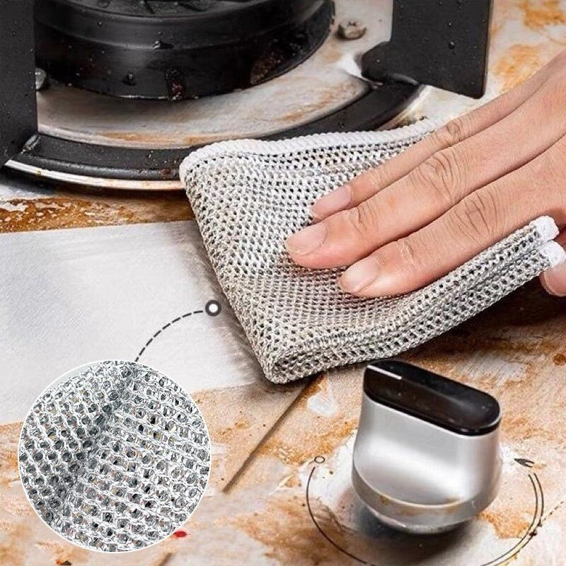 🔥Year-End Clearance - 47% OFF🔥2024 Multipurpose Wire Miracle Cleaning Cloths