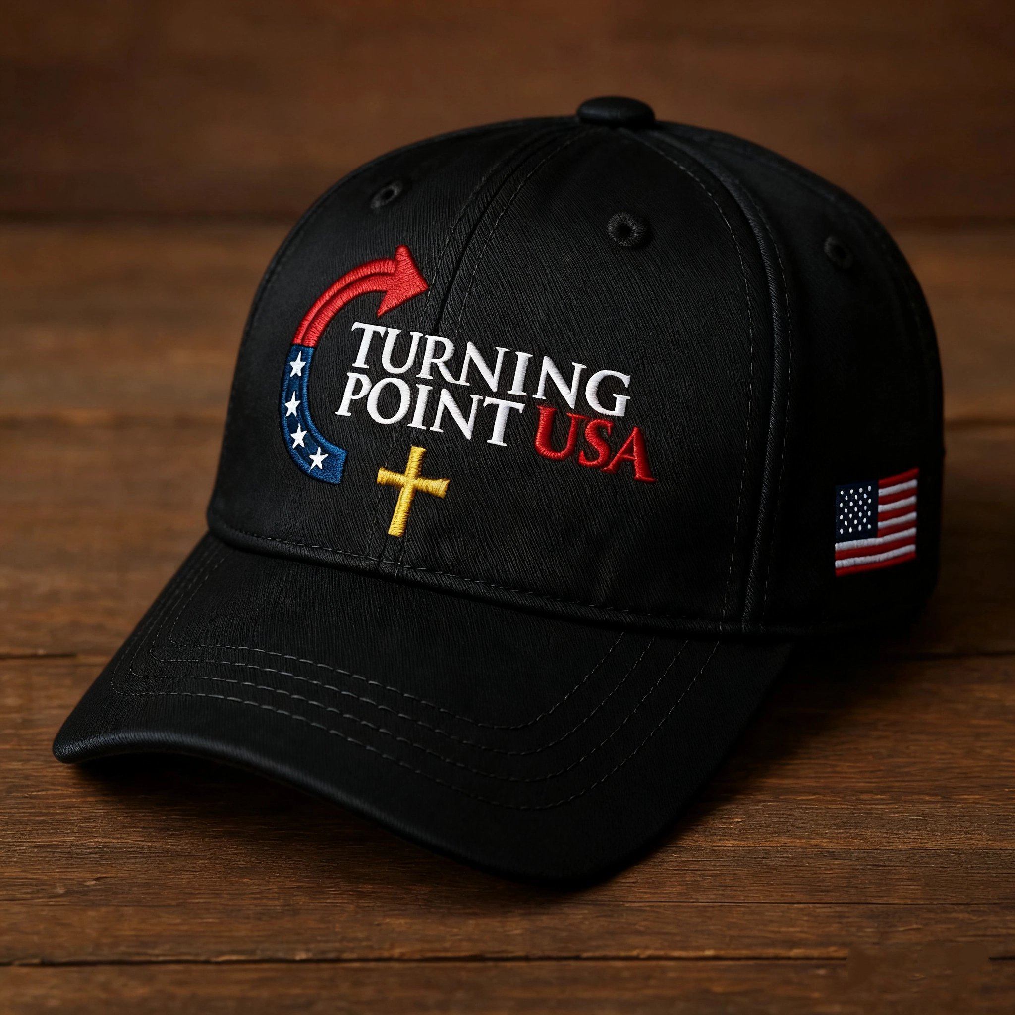 🔥LAST DAY 50% OFF - Turning Point USA Patriotic Cap✨(Breathable & Lightweight Comfort & Unisex Fit)