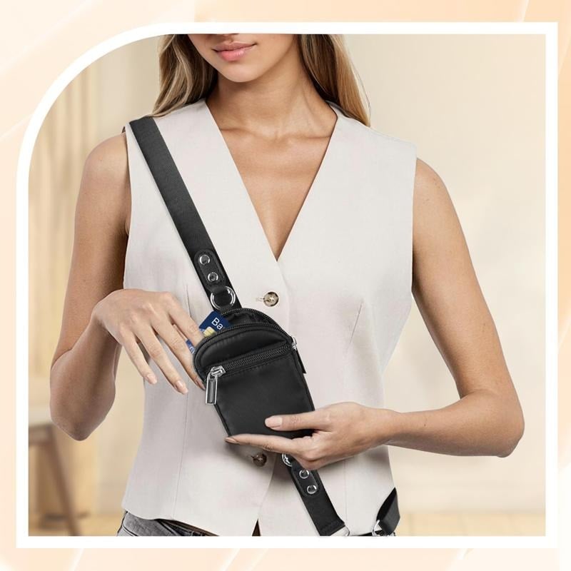 🔥 2025 HOT SALE 49% OFF-Adjustable Phone Lanyard Crossbody Strap with Wallet