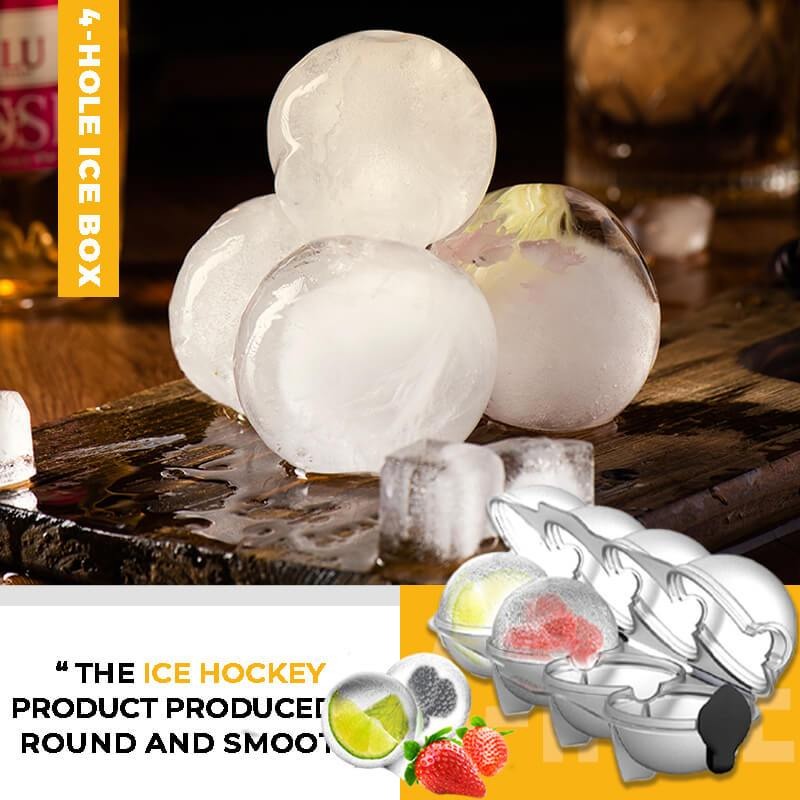 Summer Hot Sale 50% OFF - 4-hole ice ball maker 4-hole ice box（Summer Essentials）