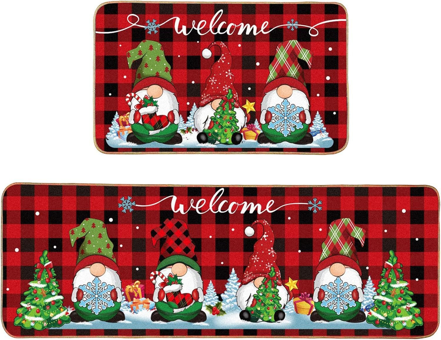 (🔥Last Two Hours 49% OFF) Christmas Themed Kitchen Mat