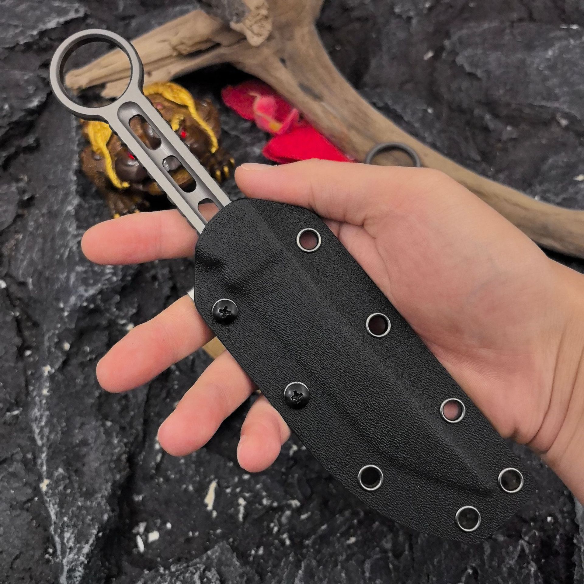 T-Ray DC53 Full Tang Fixed Blade Knife