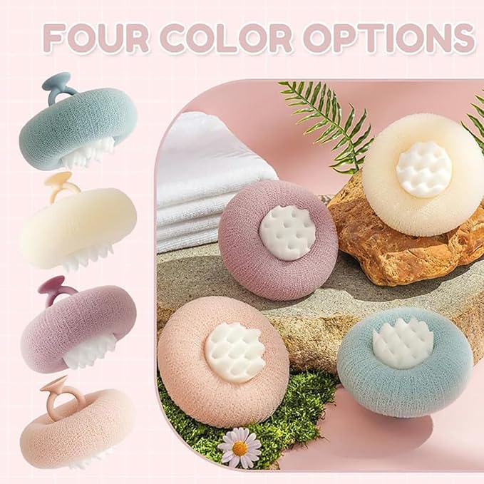 🛁Super Soft Sunflower Suction Cup Bath Ball🌻, 🔥Buy 5 Get 5 Free & Free Shipping