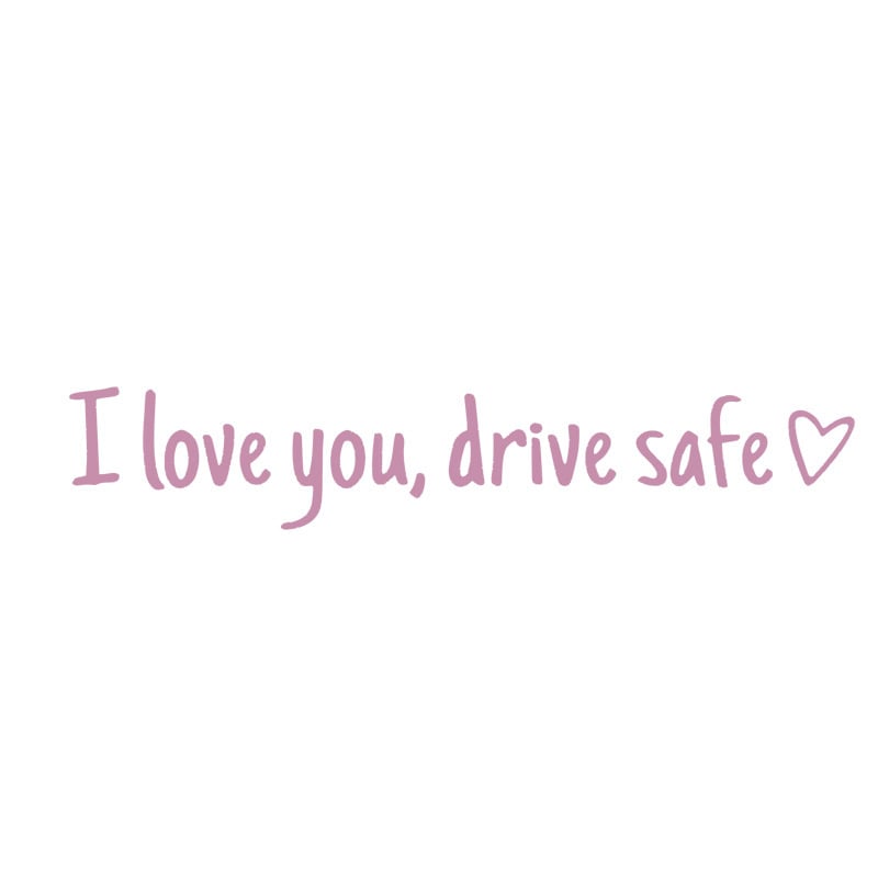 🔥Last Day Promotion 50% OFF🔥I love you, drve safe Sticker(3pcs)