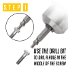 Screw Extractor (1 Set 5pcs)