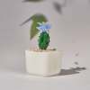 🌵Fused Glass Cactus Plants: 🔥Handmade Stained Glass Plant Decorations