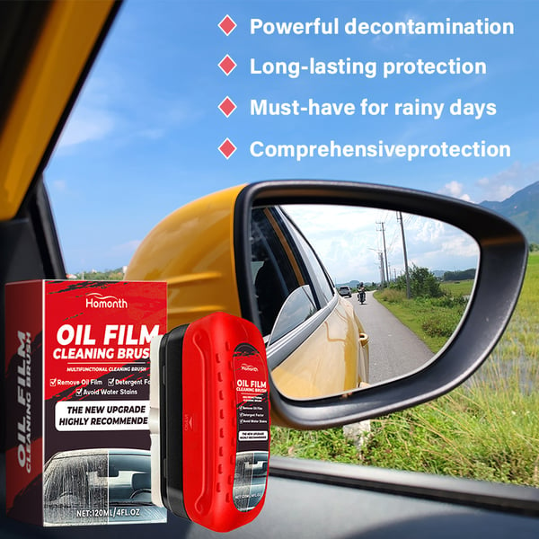 2 IN 1 Windshield Stains & Oil Film Cleaner