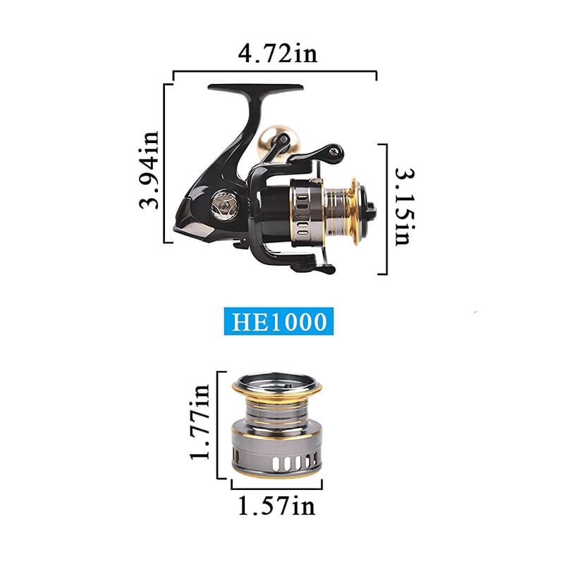 🔥Last Day 49% OFF-Fishing Reel-Metal Alloy Gear Disc Fishing Reel🐟