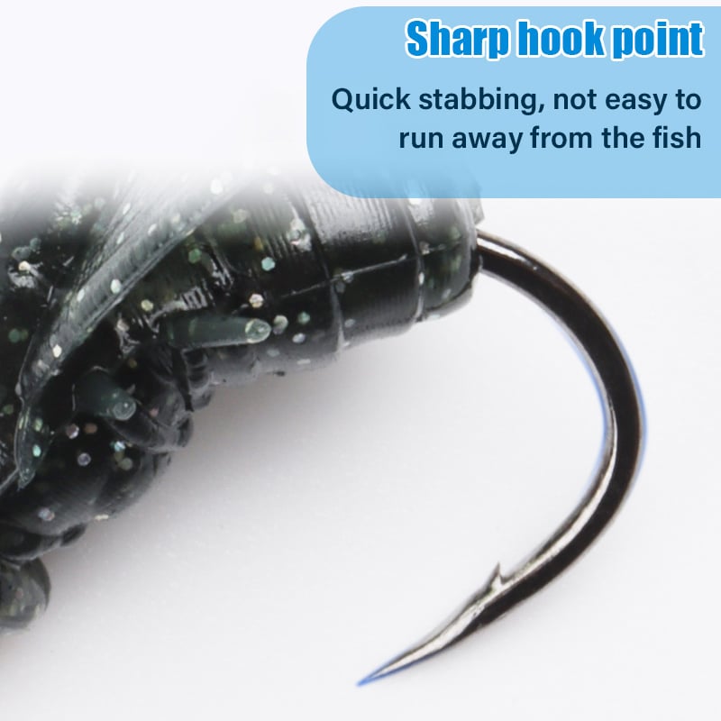 🔥Last Day Clearance Sale 60% OFF🔥Simulated Flies Fishing Attractor Bait Hook