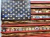 American Flag Challenge Coin Display