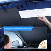 Free Shipping-Car Windshield Sun Shade Set