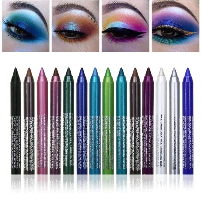 ⏰LAST DAY SALE 50% OFF💥14 Colors Waterproof Pearlescent Eyeliner