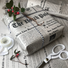 North Pole Newspaper Christmas Gift Wrap