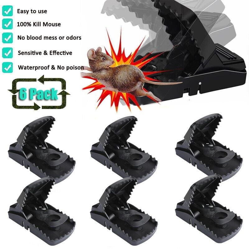 Last Day Promotion 48% OFF - Large Powerful Rat Traps  - Kills Instantly with Powerful Steel Spring