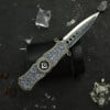 Handcrafted Retro Spinner Pocket Knife – Functional Art in Motion