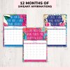 2025 Sweary Mental Health Calendar | One Day At A Fucking Time