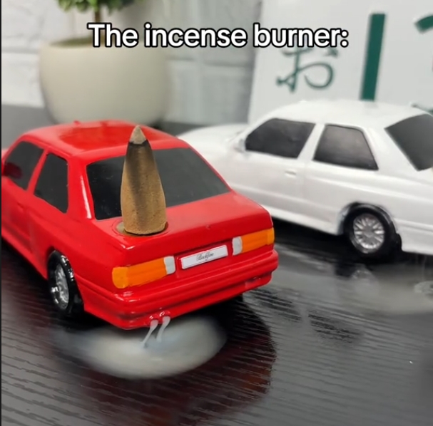 🔥HOTSALE🔥Car Incense Burner Engine