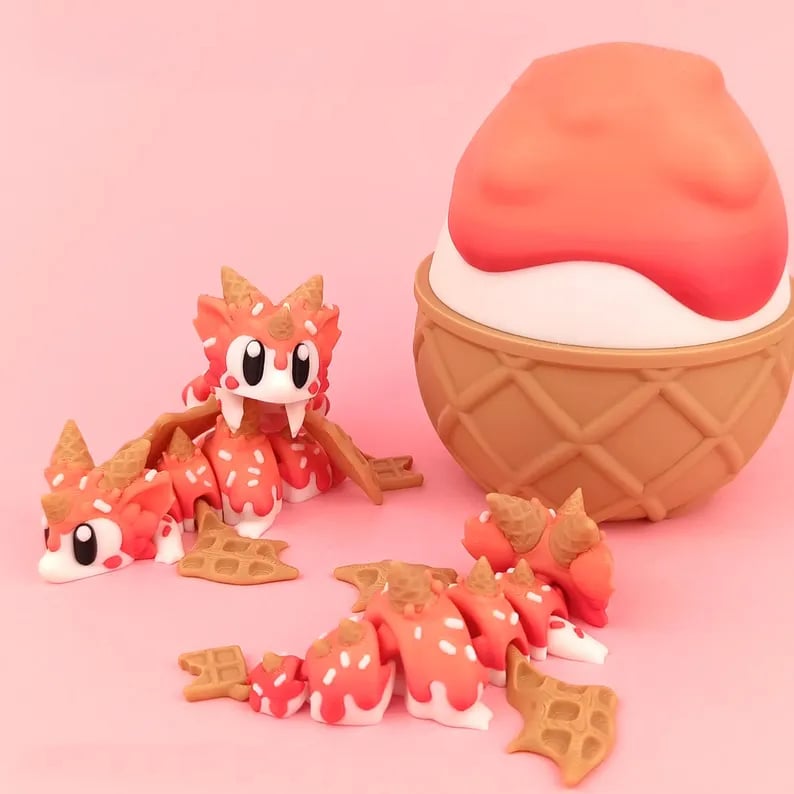 Adorable Surprise Dragon Egg Toy Collection