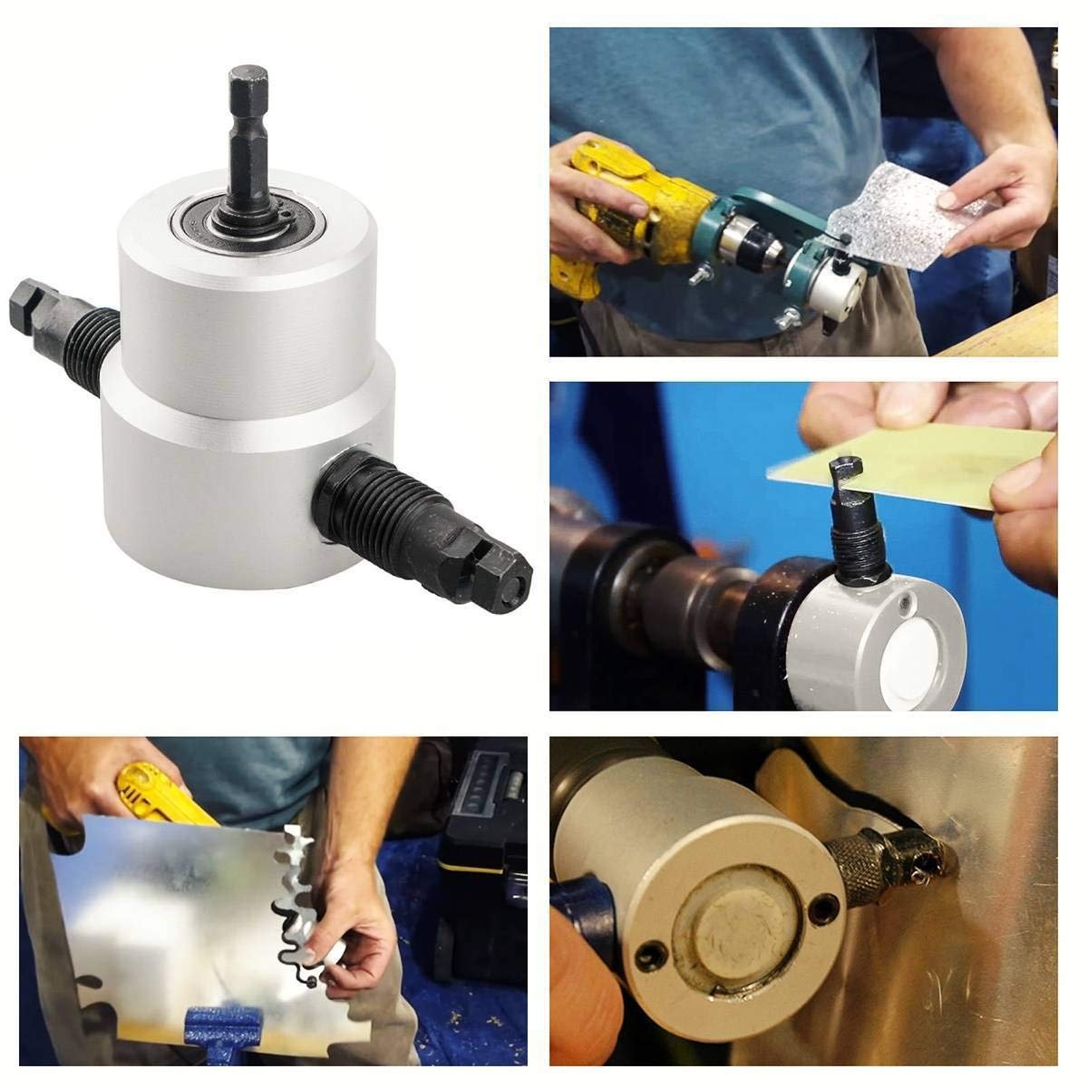 LAST DAY 50% OFF🔥Double-head Metal Sheet Cutter-Buy 2 Free Shipping