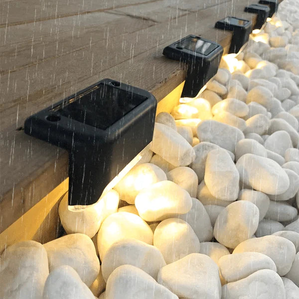 🔥Last Day Promotion 50% OFF🔥LED Solar Lamp Path Staircase Outdoor Waterproof Wall Light🔥BUY MORE SAVE MORE
