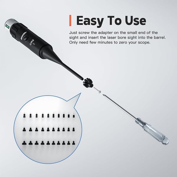 🔥Last Day Promotion 50% OFF🔥Laser Bore Sighter Kit for All Calibers