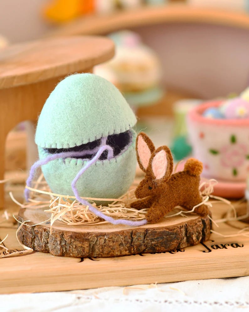 🐣New Easter Arrivals - Surprise Easter Egg from Wool Felt