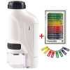 Kid's Portable Pocket Microscope with Adjustable 60-120x zoom