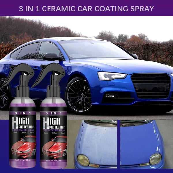 🔥2023 New Year Sale 70% OFF🔥 3 in 1 Ceramic Car Coating Spray(🔥Buy 2 get 1 free🔥)