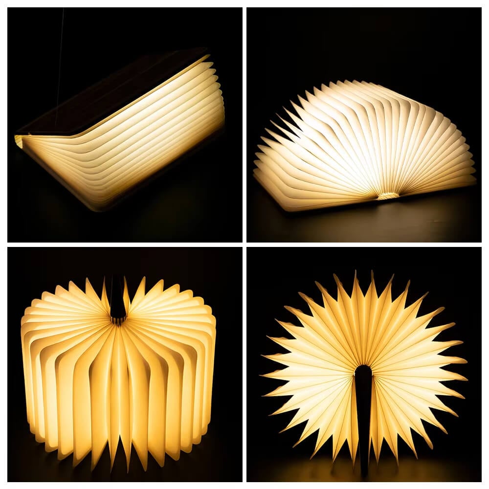 🎄TikTok Christmas Sale - 70% OFF🎄LED Wooden Book Lamp