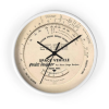 Flight instrument clock
