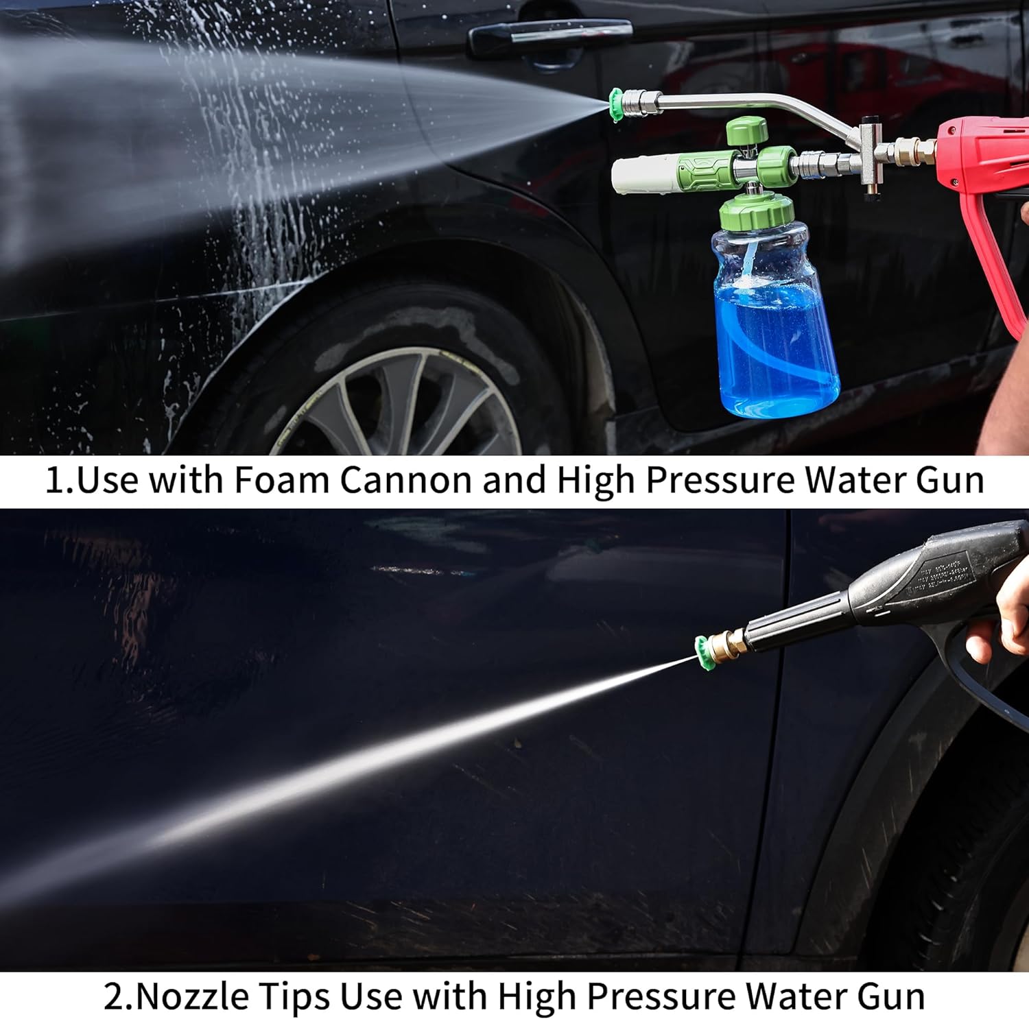 🔥Last Day Promotion 70% OFF🔥Foam Cannon Dual Connector Accessory