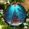 3D Shark Habitat Christmas Ornament