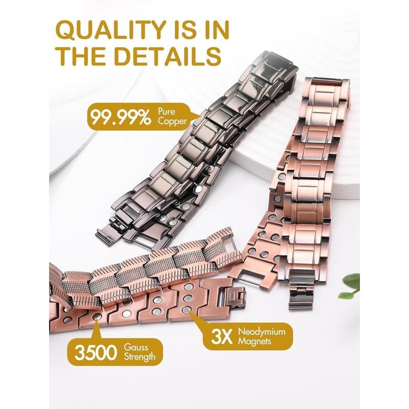 💥LAST DAY SALE 50% OFF💥2025 Newest Model Copper Bracelet