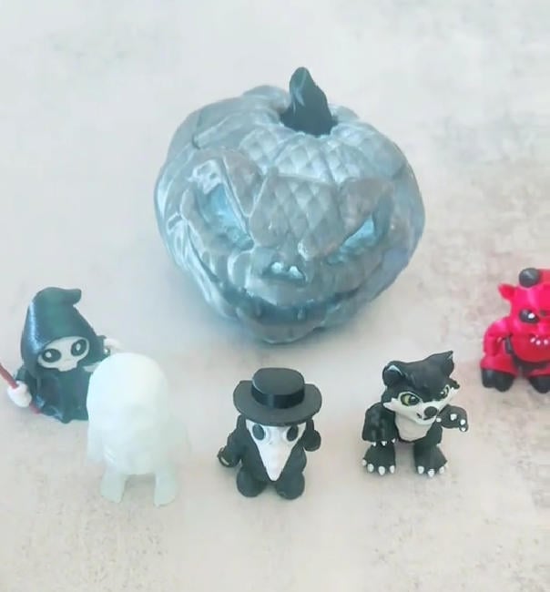 🔥Last Day 49% OFF-3D Printed Halloween Horror Miniatures🎃