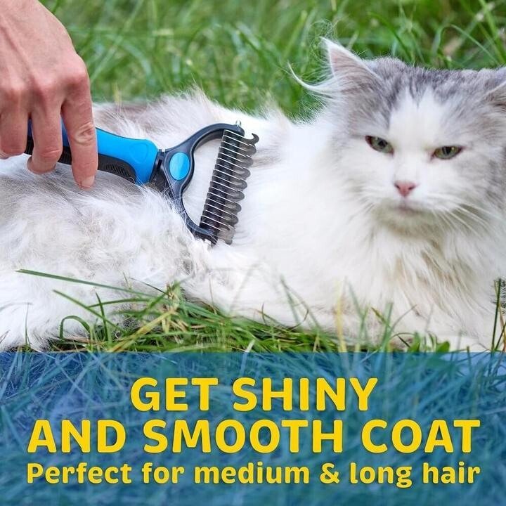 (🎅Christmas Hot Sale🔥🔥)Pet Safe Dematting Comb(BUY 2 GET 1 FREE)