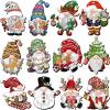 This Week 70％ OFF - 24 Pieces Christmas Wooden Gnome Ornaments