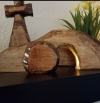 💕Handmade Empty Tomb Easter Scene And Cross