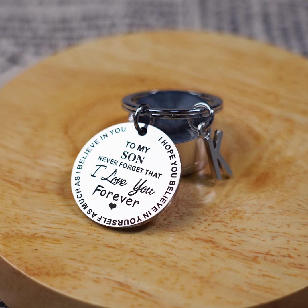 🔥Last Day Promotion- SAVE 70% OFF👨‍⚕ Best Father Mother Gift) My Son / Daughter I Love You Forever Keychain
