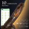 8.6-In Vibrating Thrusting Swing Thick Long Lifelike Dildo With Remote Control
