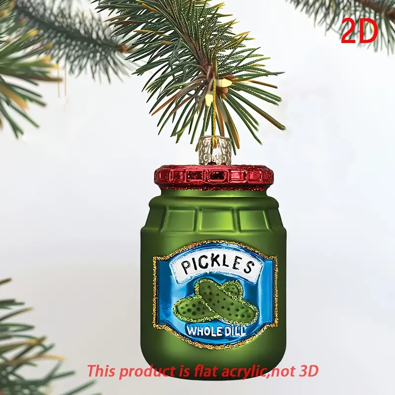 Pickle jar pendant