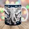 🌲Early Christmas Sale 70%🎁Elephant print mug