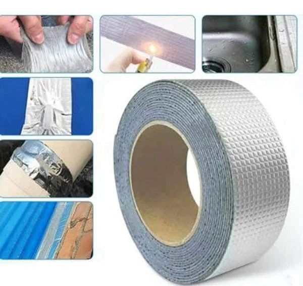 (🔥Last Day Promotion 50% OFF)Waterproof Butyl Tape - (Aluminum Foil Thicken)