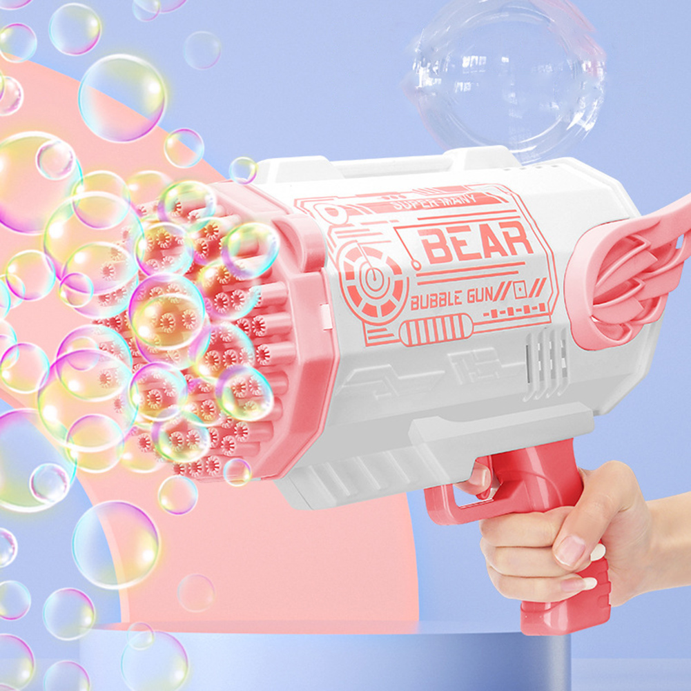 (🔥Summer Hot Sale Now-50% Off) 69 & 80-Hole Bubble Gun With Colorful Led Lights (BUY 2 GET FREE SHIPPING NOW)