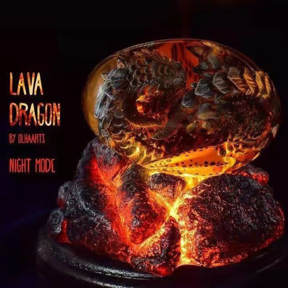 【Last Day 50% OFF】🐉Lava Dragon Egg-Perfect gift for dragon lovers🐉