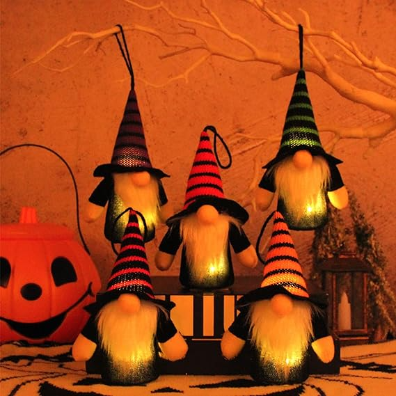 Halloween Gnome Figurines