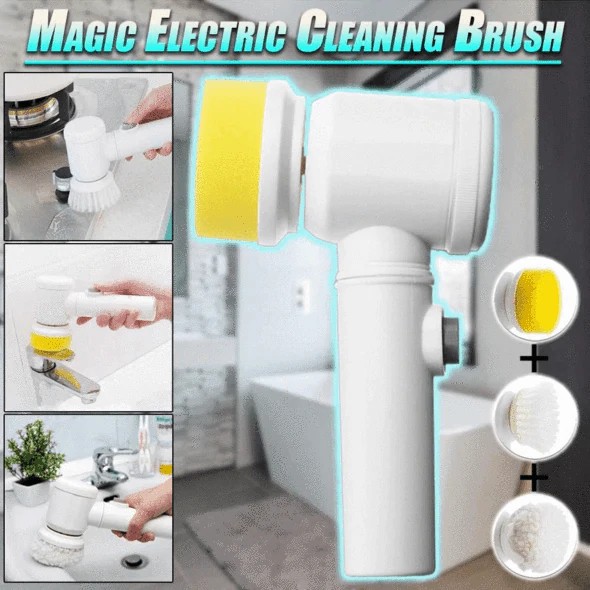 (🎄Christmas Promotion--48%OFF)Magic Electric Cleaning Brush(Buy 2 get Free shipping)