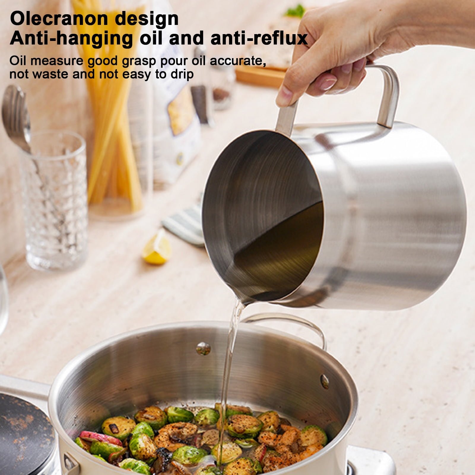 🔥Last Day Promo 70% OFF🔥 2-in-1 304 Stainless Steel Multifunctional Oil Strainer Pot