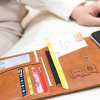 RFID Blocking Leather Card Wallet