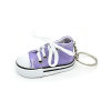 Canvas shoe key chain, motorcycle side support pad side support