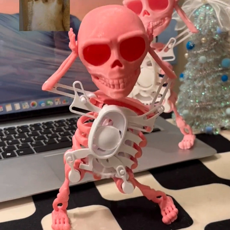 🌲CHRISTMAS HOT SALE🎁3D Print Dancing Skeleton